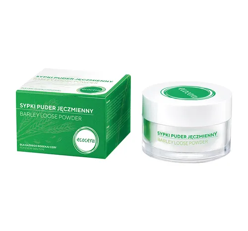 Ecocera Barley Loose Powder for Every Skin Type (Sypki transparentny puder jęczmienny)