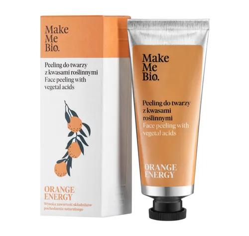 Make Me Bio Orange Energy Face Peeling with Vegetal Acids (Peeling do twarzy z kwasami roślinnymi) - 2