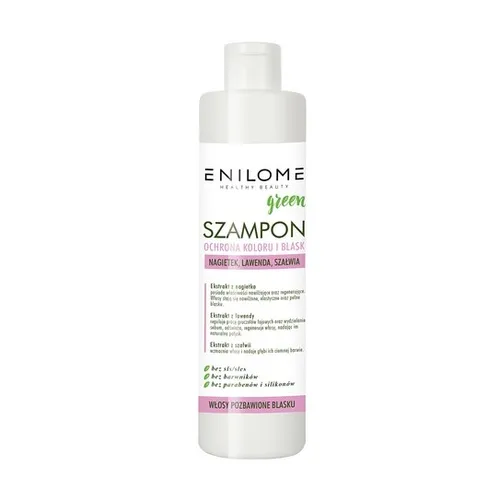 Enilome Healthy Beauty Green, Szampon `Ochrona koloru i blask`