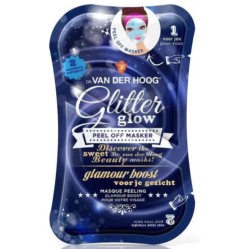 Dr. Van Der Hoog Glamour Boost Glitter Glow Peel Off Masker (Maseczka do twarzy)