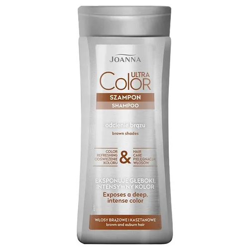 Joanna Ultra Color System, Szampon do włosów brązowych i kasztanowych - 1