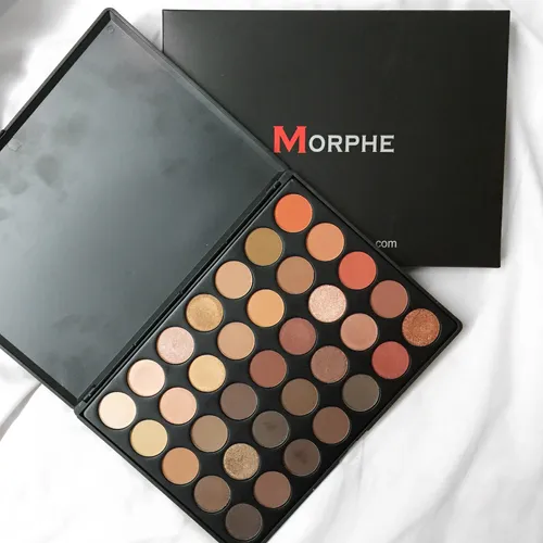 Morphe Brushes 35O - 35 Color Nature Glow Eyeshadow Palette (Paleta cieni do powiek)