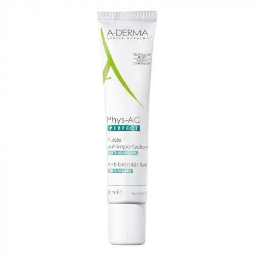 A-Derma Phys-AC Perfect, Anti-Blemish Fluid (Fluid przeciw niedoskonałościom)