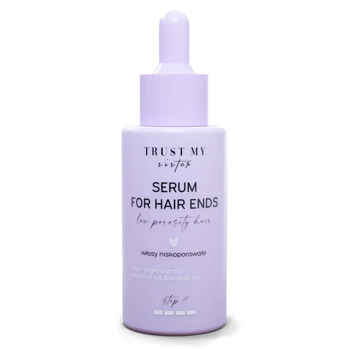 Trust My Sister Low Porosity Hair, Serum for Hair Ends (Serum do włosów niskoporowatych)