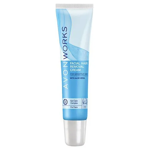 Avon Works, Facial Hair Removal Cream (Krem do depilacji skóry twarzy)
