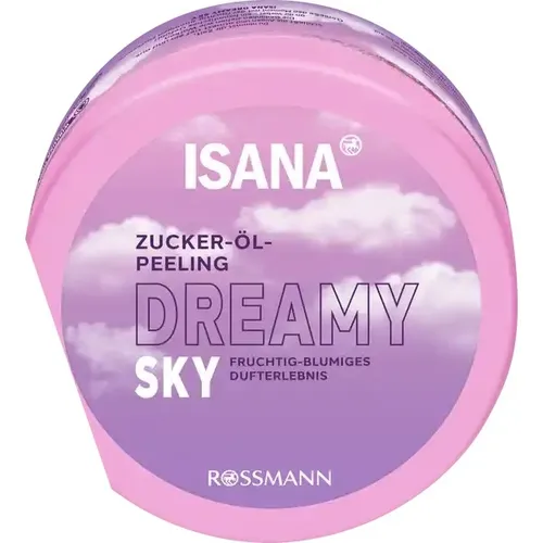 Isana Dreamy Sky,  Zucker-Öl-Peeling (Cukrowy peeling do ciała)
