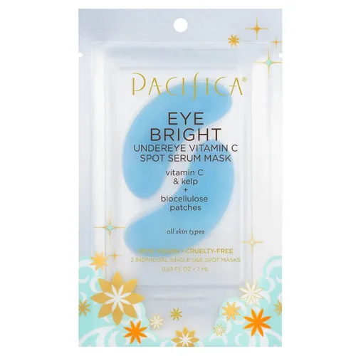 Pacifica Eye Bright Undereye Vitamin C Spot Serum Mask (Maska z serum pod oczy z witaminą C)