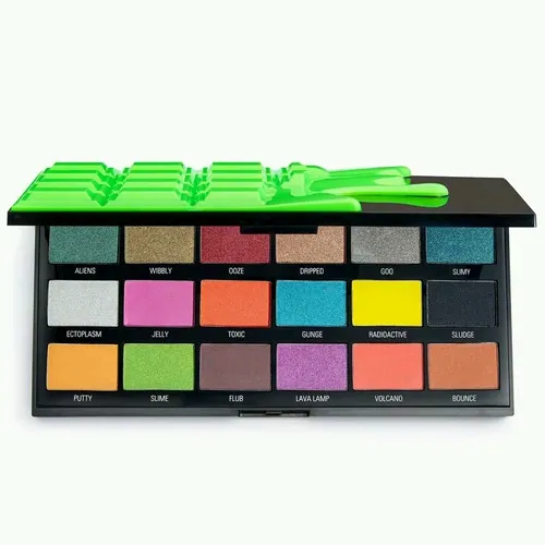 I Heart Revolution Slime Chocolate Palette (Paleta 18 cieni do makijażu)