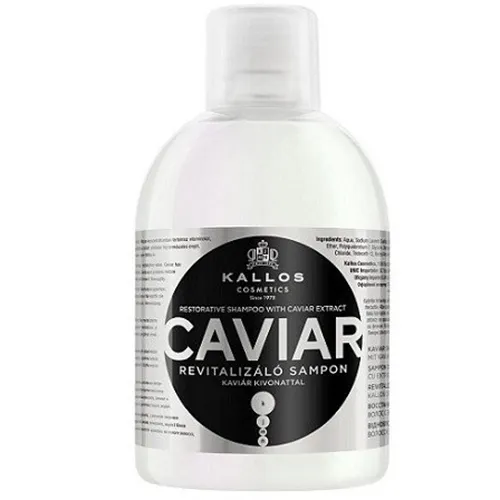 Kallos Caviar, Restorative  Shampoo With Caviar Extract (Szampon rewitalizujący z ekstraktem z kawioru)