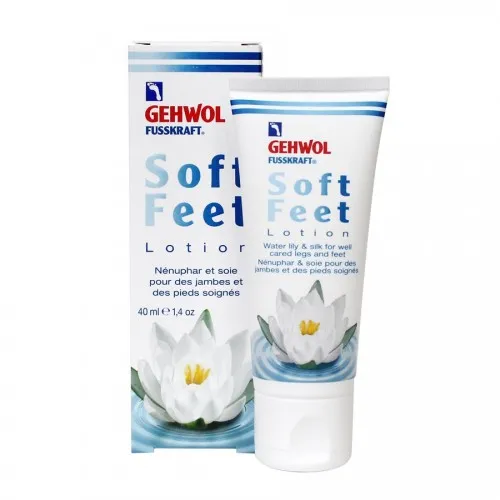 Gehwol Fusskraft, Soft Feet Lotion (Lotion do stóp z kwasem hialuronowym i lilią wodą)