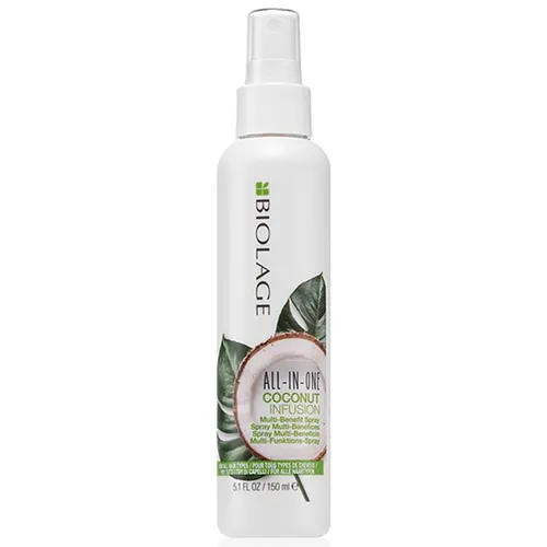 Matrix Biolage, Essentials All-In-One Coconut Infusion Multi-Benefit Spray (Lekki wielofunkcyjny spray do wszystkich rodzajów włosów)