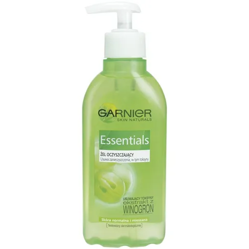 Garnier Essentials, Żel oczyszczający do skóry normalnej i mieszanej