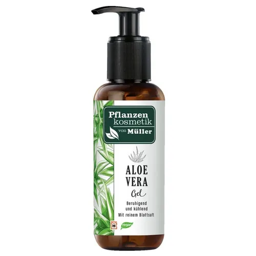 Pflanzenkosmetik von Müller Aloe Vera Gel 9% (Żel aloesowy 97%)