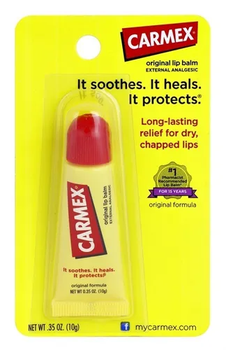 Carma Laboratories Carmex, Moisturising Lip Balm Classic (Nawilżający balsam do ust w tubce) - 3
