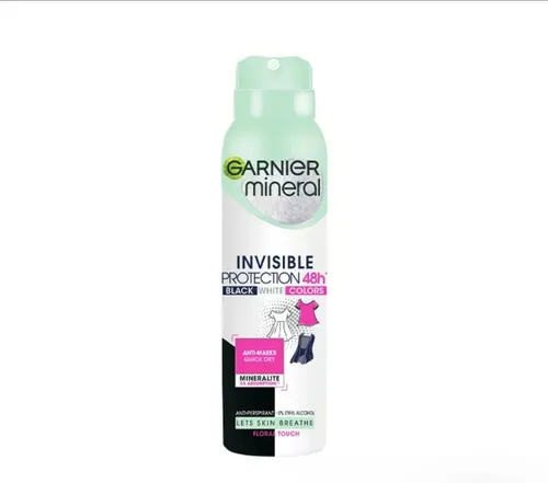 Garnier Floral Touch , Mineral Invisible Protection 48h Ant-Perspirant Spray (Antyperspirant w sprayu)