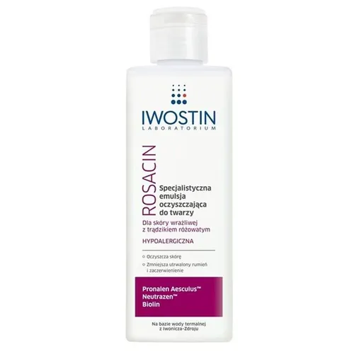Iwostin Rosacin, Specjalistyczna emulsja oczyszczająca do twarzy