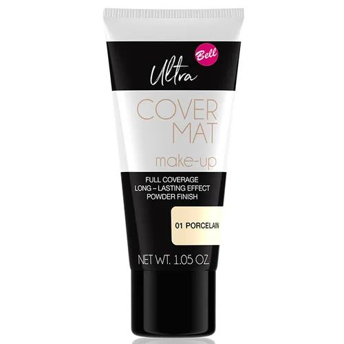 Bell Ultra Cover Mat Make-Up (Podkład intensywnie kryjący i matujący) - 1