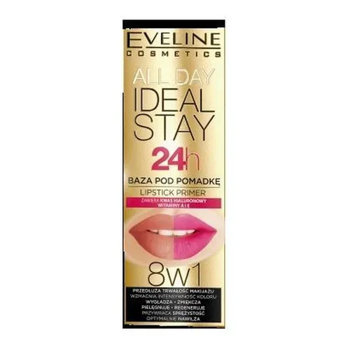 Eveline Cosmetics All Day Ideal Stay, Baza pod pomadkę utrwalająca kolor 8 w 1 - 2