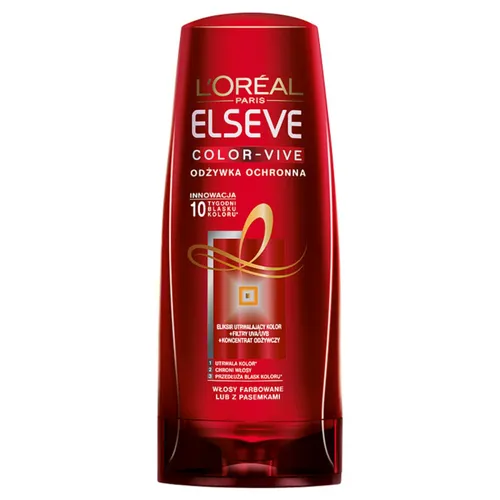L'Oreal Paris Elseve, Color - Vive, Odżywka ochronna do włosów farbowanych (nowa wersja) - 2