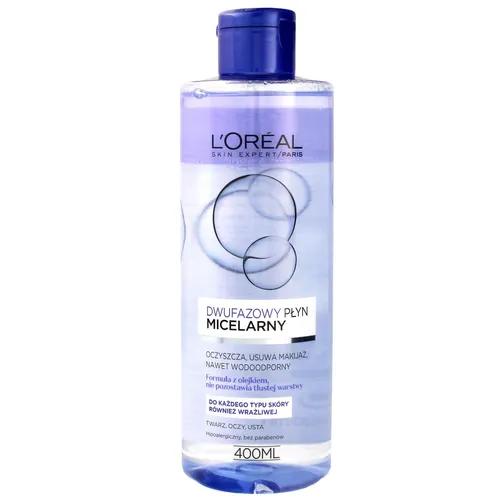 L'Oreal Paris Skin Expert, Dwufazowy płyn micelarny