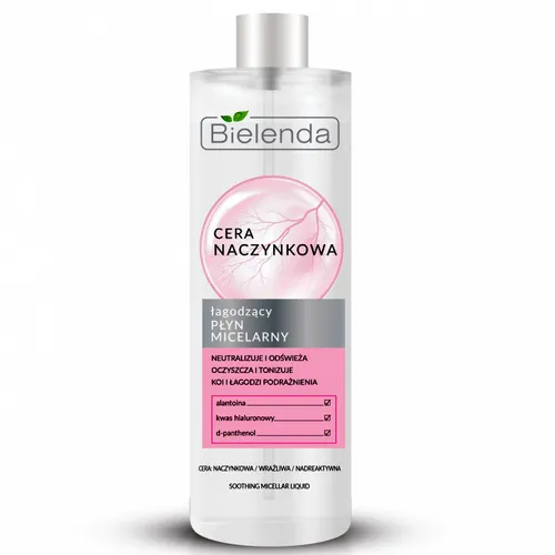Bielenda Cera Naczynkowa, Łagodzący płyn micelarny