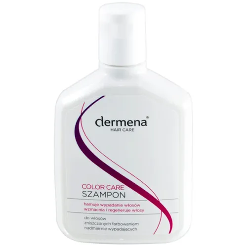 Dermena Color Care, Szampon do włosów zniszczonych farbowaniem nadmiernie wypadających - 2