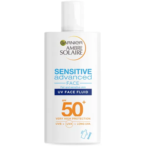 Garnier Sensitive Expert+ , Gesicht Super UV Fluid LSF 50+ [Ambre Solaire, Sensitive Advanced Face UV Face Fluid SPF50+] (Ultralekki płynny filtr SPF50) - 2