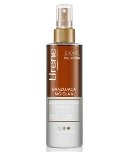 Lirene Dermoprogram Bronze Collection, Brązująca mgiełka olejkowa 'Duo-formuła z bursztynem'