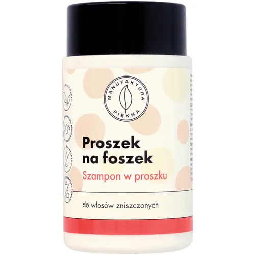 Manufaktura Piękna Szampon w proszku do włosów zniszczonych `Proszek na foszek`