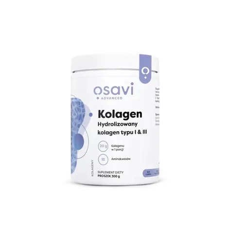 Osavi Advanced, Hydrolizowany kolagen typu I & III, Suplement diety
