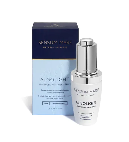 Sensum Mare Dermocosmetics Algolight, Advanced Anti Age Serum (Serum rewitalizujące i przeciwzmarszczkowe o lekkiej konsystencji)