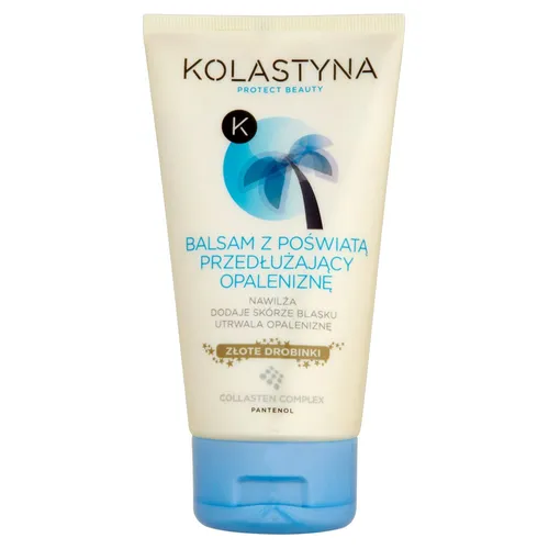 Kolastyna Balsam z poświatą przedłużający opaleniznę - 1