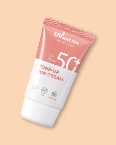 Tony Moly UV Master, Tone-Up Sun Cream SPF50+ PA+++ (Tonujący krem do twarzy z filtrem UV)