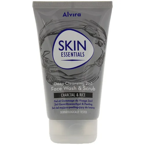 Alvira Skin Essentials, Deep Cleansing 2 in 1 Face Wash & Scrub (Żel do mycia twarzy i peeling)