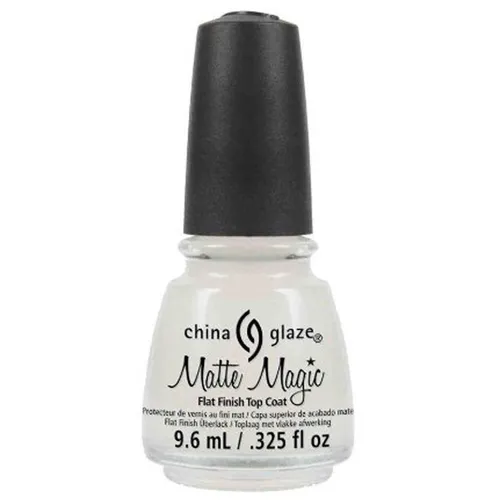 China Glaze Matte Magic Flat Finish Top Coat (Preparat matujący lakier)