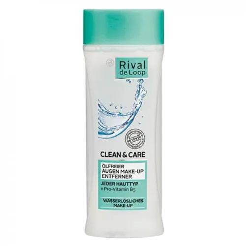 Rival de Loop Clean & Care, Olfreier Augen Make - Up Entferner (Beztłuszczowy lotion do demakijażu oczu)