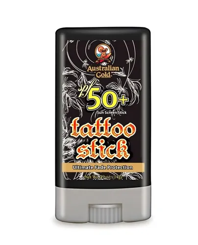 Australian Gold Tattoo Stick SPF50+ (Sztyft przeciwsłoneczny chroniący tatuaże)