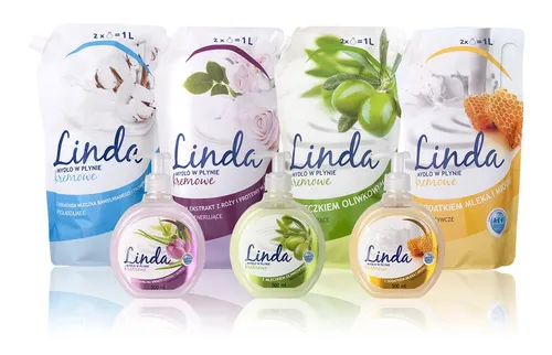 Linda Kremowe mydło w płynie (różne rodzaje) - 4
