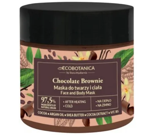 Stara Mydlarnia Eco Botanica, Chocolate Brownie, Maska do twarzy i ciała - 1