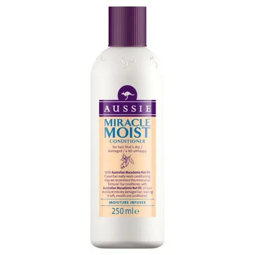 Aussie Miracle Moist, Conditioner (Odżywka do włosów suchych i zniszczonych)
