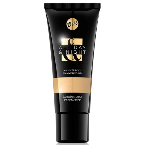 Bell All Day & Night, All Over Body Shimmering Gel (Żel rozświetlający do twarzy i ciała)