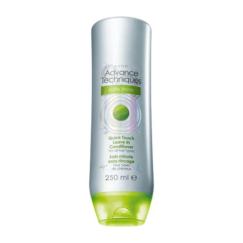 Avon Advance Techniques Daily Shine, Quick Touch Leave In Conditioner (Dodająca blasku odżywka bez spłukiwania)