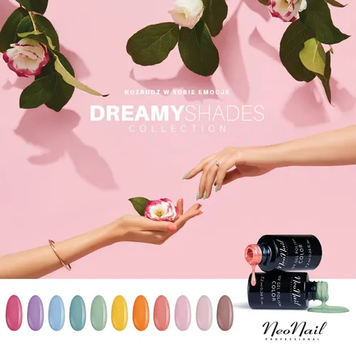 NeoNail Dreamy Shades Collection, UV Gel Polish (Lakier hybrydowy) - 3