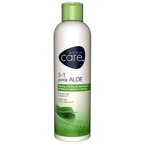 Avon Care, Gentle Aloe, 3 in 1 Cleansing Lotion (Delikatne mleczko do twarzy 3 w 1 z aloesem i witaminą E)