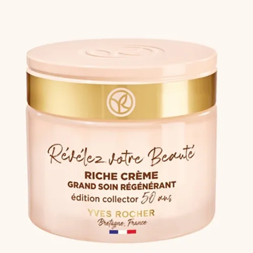 Yves Rocher Riche Creme, Grand Soin Regenerant (Przeciwzmarszczkowy krem intensywnie regenerujący)