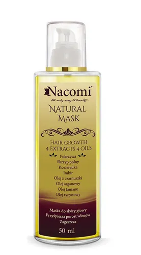Nacomi Natural Mask (Maska do skóry głowy) - 2