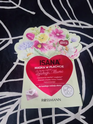 Isana Maska w płachcie `Za troskę i miłość dziękuję, Mamo` - 1