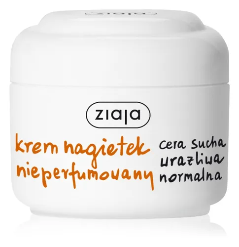 Ziaja Nagietek, Krem półtłusty nieperfumowany (stara wersja)