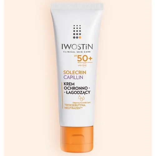 Iwostin Solecrin Capillin, Krem ochronno- łagodzący SPF 50+