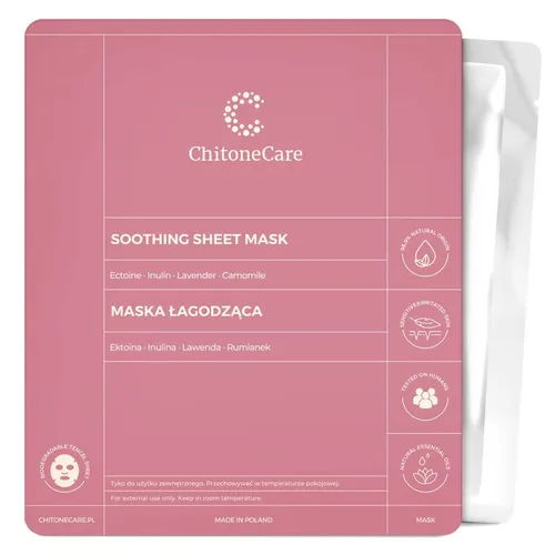 Chitone Care Soothing Sheet Mask (Maska łagodząca)